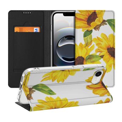 Smart Cover voor Apple iPhone 16e Zonnebloemen