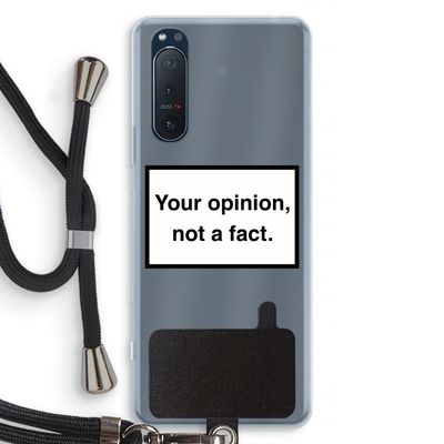Your opinion: Sony Xperia 5 II Transparant Hoesje met koord