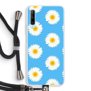 Margrietjes: Huawei P Smart Pro Transparant Hoesje met koord