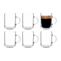 Pasabahce Koffie/thee glazen Darjeeling - set 6x stuks - transparant glas - 330 ml - thumbnail