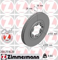 Remschijf Coat Z 200251620