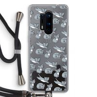 Poezen: OnePlus 8 Pro Transparant Hoesje met koord