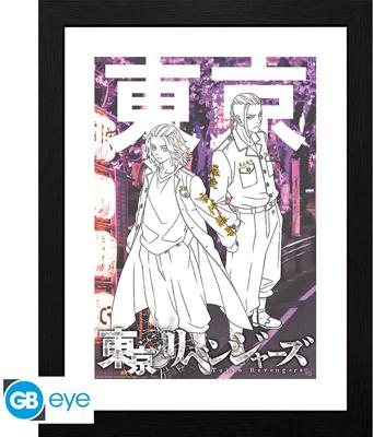 Tokyo Revenger Framed Print - Mikey & Draken