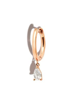 Anita Ko boucles d'oreille en or rose 18ct ornées de diamants