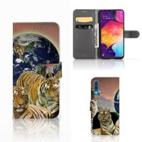 Samsung Galaxy A50 | Telefoonhoesje | Met pasjeshouder | Roofdieren