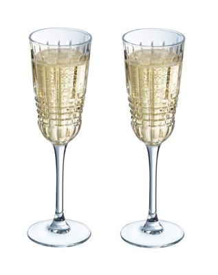 Cristal d&apos;Arques Champagneglazen Rendez-Vous - 170 ml - 2 stuks