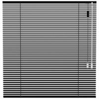 Leen Bakker - Fenstr Jaloezie 25mm Extra Mat - (15028) - Aluminium - Zwart - 120x10x10 Cm
