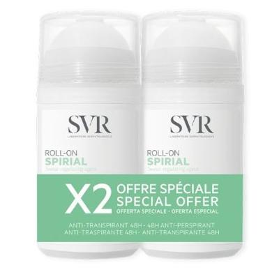 SVR Spirial Duo Anti-Transpirant 48H 2x50ml 0ml