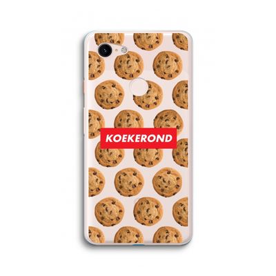 Koekerond: Google Pixel 3 XL Transparant Hoesje
