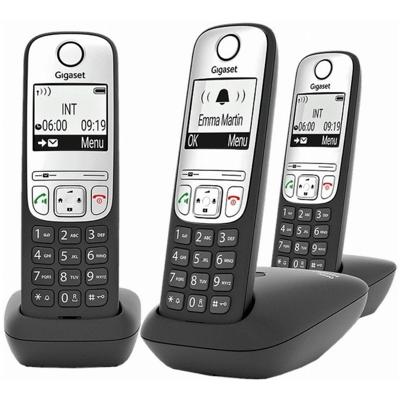 Gigaset A690 TRIO Huistelefoon Zwart