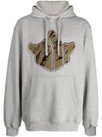 Maharishi hoodie Maha Temple - Gris - thumbnail