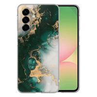 TPU Hoesje Samsung Galaxy A56 - Marmer Groen Backcover