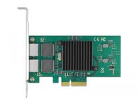 Delock 89021 PCI Express x4-kaart 2 x RJ45 Gigabit LAN i82576 - thumbnail