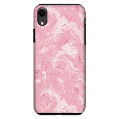 Abstract Painting Pink: iPhone XR Tough Case