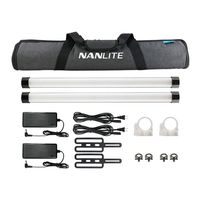 Nanlite Pavotube II 15X dual kit (w/ battery)