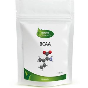 BCAA | 90 vegan capsules | 500 mg | Vitaminesperpost.nl