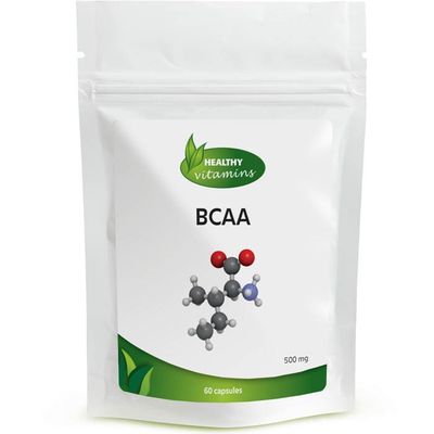 BCAA | 90 vegan capsules | 500 mg | Vitaminesperpost.nl