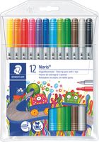 Staedtler viltstift Noris Club, ophangbare etui met 12 stuks