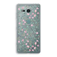 Sierlijke bloemen: Sony Xperia XZ2 Compact Transparant Hoesje