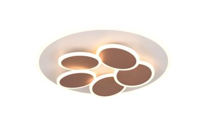 Trio Moderne plafondlampMandala roodkoper Ø 48cm - 653210676