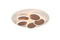 Trio Moderne plafondlampMandala roodkoper Ø 48cm - 653210676 Trio Moderne plafondlampMandala roodkoper Ø 48cm - 653210676