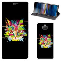 Sony Xperia 10 Magnet Case Cat Color