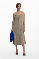 Jurk met rechte halslijn - GREEN - XL