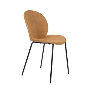 Zuiver Bonnet eetkamerstoel ochre