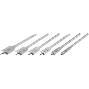 Heller Tools 19069 5 Hout-freesboorset 10 mm, 13 mm, 16 mm, 19 mm, 22 mm, 25 mm 1/4 (6.3 mm) 1 set(s)