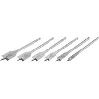 Heller Tools 19069 5 Hout-freesboorset 10 mm, 13 mm, 16 mm, 19 mm, 22 mm, 25 mm 1/4 (6.3 mm) 1 set(s) - thumbnail