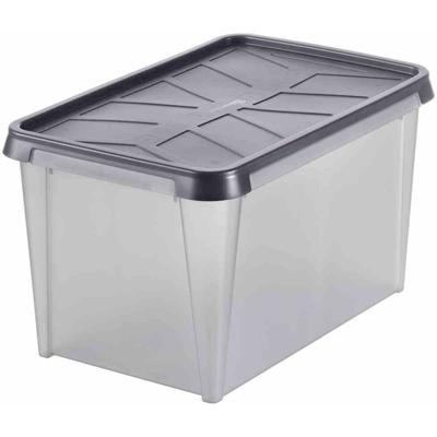 Orthex 3462050 Opbergbox (l x b x h) 60 x 40 x 35 cm Grijs 1 stuk(s)
