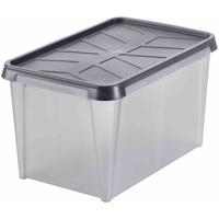 Orthex 3462050 Opbergbox (l x b x h) 60 x 40 x 35 cm Grijs 1 stuk(s)