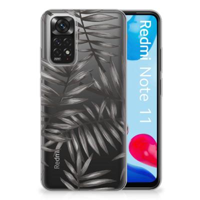 Xiaomi Redmi 10 | Redmi Note 11 4G | TPU Case | Leaves Grey Xiaomi Redmi 10 | Redmi Note 11 4G | TPU Case | Leaves Grey