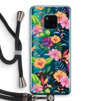 Tropisch 2: Huawei Mate 20 Pro Transparant Hoesje met koord