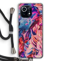 Pink Orchard: Xiaomi Mi 11 Transparant Hoesje met koord