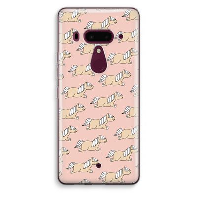 Ponys: HTC U12+ Transparant Hoesje