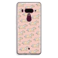 Ponys: HTC U12+ Transparant Hoesje Ponys: HTC U12+ Transparant Hoesje