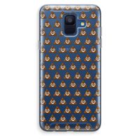 Poop emoji: Samsung Galaxy A6 (2018) Transparant Hoesje