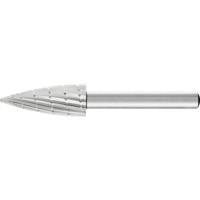 PFERD TOOLS 22441626 Freesstift Spitsboog Lengte 70 mm Afmeting, Ø 12 mm Werklengte 30 mm Schachtdiameter 6 mm