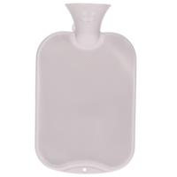 Warmwater kruik - 2 liter - grijs - winter kruiken
