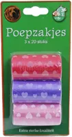 Boon Poepzak met Hartjes 3x20st