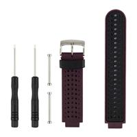 Tweekleurige siliconen sport polsband voor Garmin Forerunner 230/235/620/630/735XT (paars)