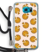 You Had Me At Pizza: Samsung Galaxy S6 Transparant Hoesje met koord