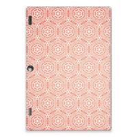 Lenovo Tab 10 | Tab 2 A10-30 Hippe Hoes Pattern Orange