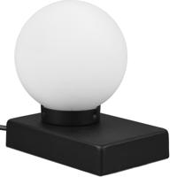 LED Tafellamp - Moderne Tafelverlichting - E14 - Mat Zwart Metaal