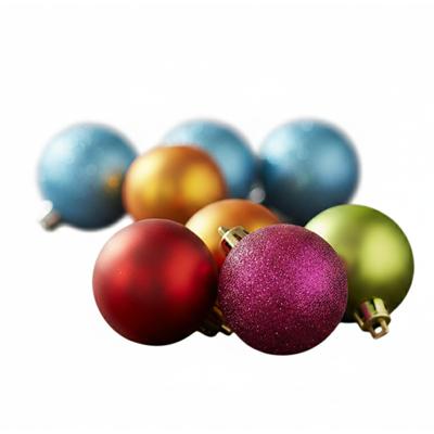 Kerstballen - 88x stuks - kunststof - gekleurd - mix - onbreekbaar - kerstversiering Kerstballen - 88x stuks - kunststof - gekleurd - mix - onbreekbaar - kerstversiering