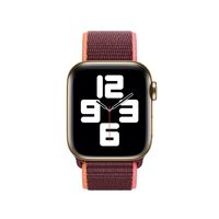 Apple origineel Sport Loop Apple Watch 38mm / 40mm / 41mm Plum - MYA32ZM/A - thumbnail