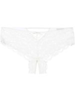 Fleur Du Mal culotte fendue Charlotte - Blanc