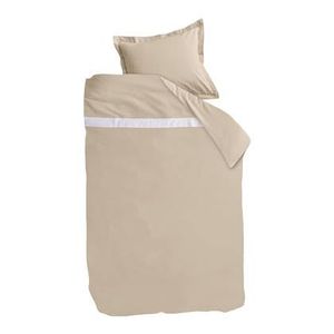 Rivièra Maison Ease Dekbedovertrek 140 x 200/220 cm - Zand