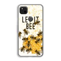 Let it bee: Google Pixel 4a Transparant Hoesje